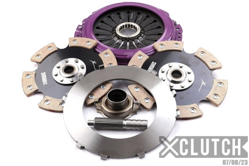XClutch Subaru 9in Twin Solid Ceramic Multi - Disc Service Pack Clutch Rebuild Kits
