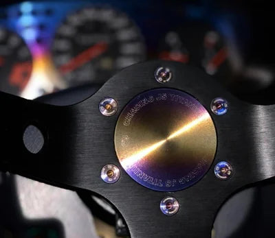 CHASING J'S TITANIUM STEERING WHEEL HORN DELETE