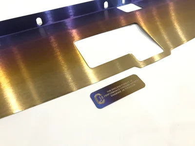 CHASING J'S NISSAN SKYLINE R32 GTR TITANIUM COOLING PLATE