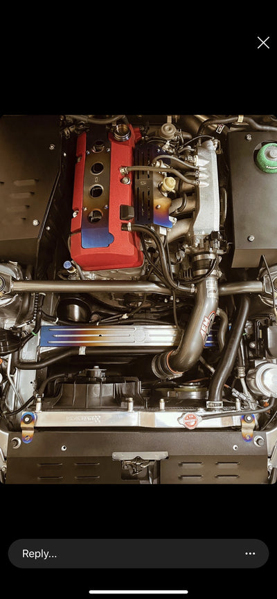 HONDA S2000 TITANIUM FRONT CROSS MEMBER COVER