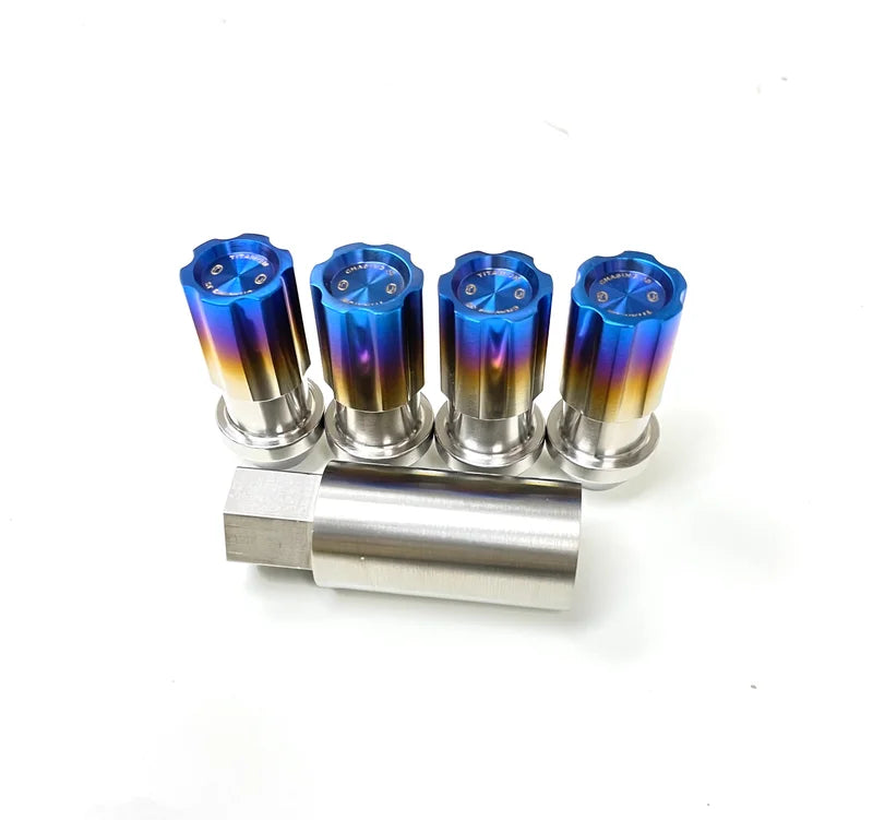 Chasing JS Titanium Closed Ended Lug Nuts