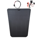 cascadia 4x4 toyota landcruiser 200 series hood mounted solar panel with MPPT charge controller 