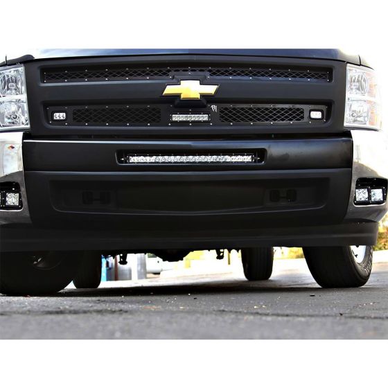 Rigid Industries Chevy 1500 - 2007-2013 Fog Light Kit - Mounts 4 Dually/D2 Lights