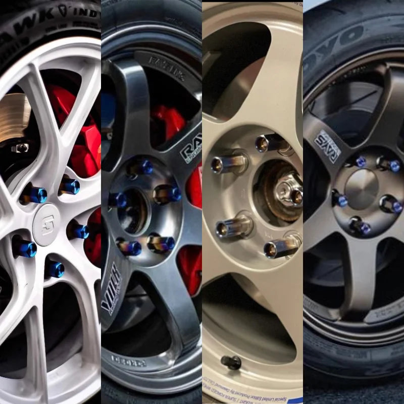 Chasing JS Titanium Closed Ended Lug Nuts
