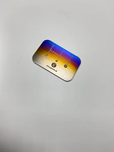 CHASING J'S TITANIUM SHIFT PLATE PATTERN