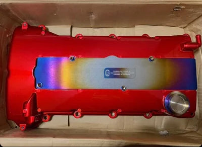 CHASING J'S MITSUBISHI TITANIUM COIL PACK COVER EVO X