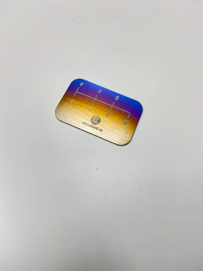 CHASING J'S TITANIUM SHIFT PLATE PATTERN
