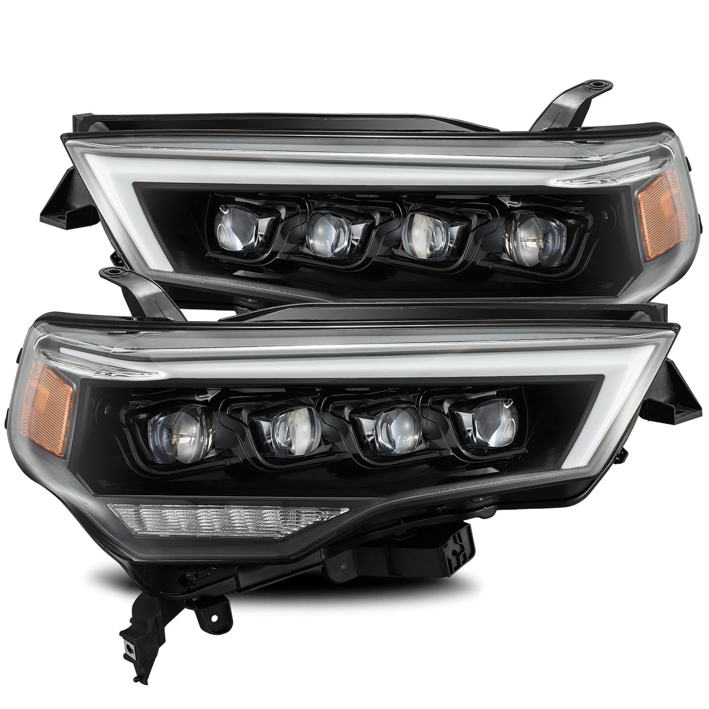 AlphaRex 2014-2020 Toyota 4Runner NOVA-Series LED Projector Headlights Alpha-Black