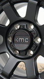 KMC TRAIL 16x8 +0 6x139.7 SATIN BLACK
