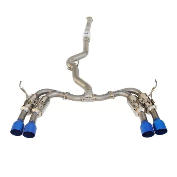 Invidia 11-14 WRX/STi Gemini 80mm Full Titanium 101mm Quad Tip Cat-Back Exhaust