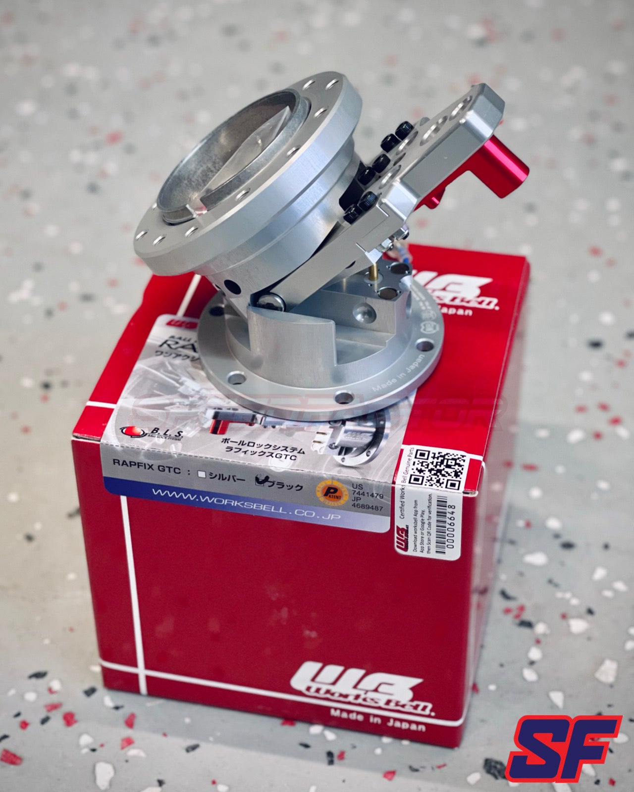 WORKS BELL RAPFIX GTC - SILVER