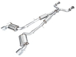 AWE 2023 Nissan Z RZ34 RWD Touring Edition Catback Exhaust System w/ Chrome Silver Tips