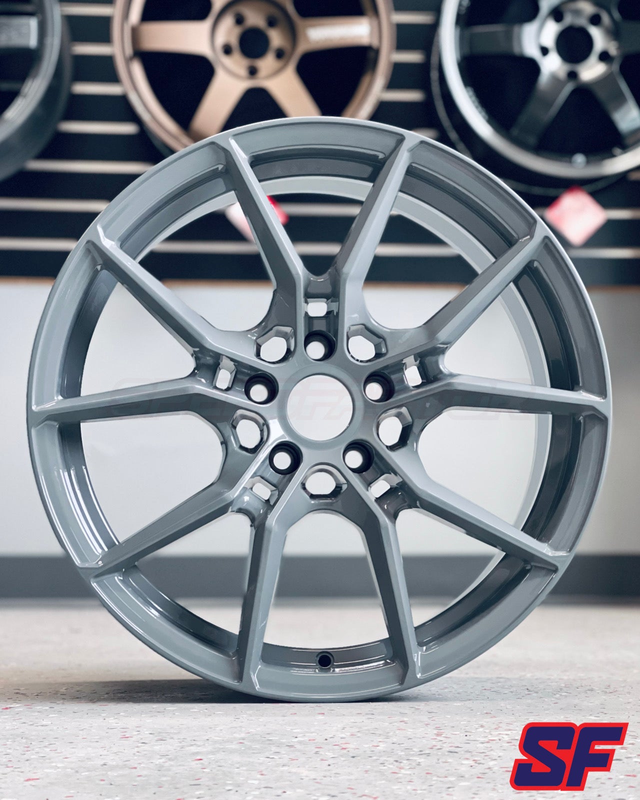 TSW NEPTUNE 19X8.5 +30 5X114.3 BATTLESHIP GRAY