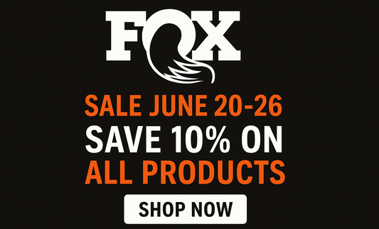 Fox Suspension 10% Summer Savings