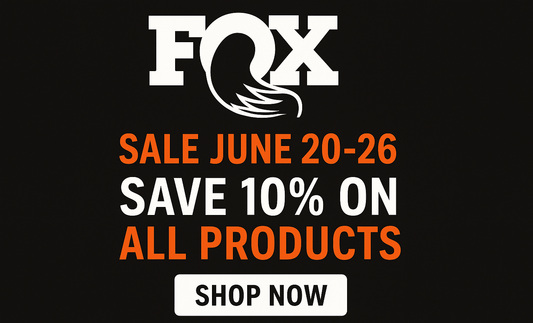Fox Suspension 10% Summer Savings - Speed Factor