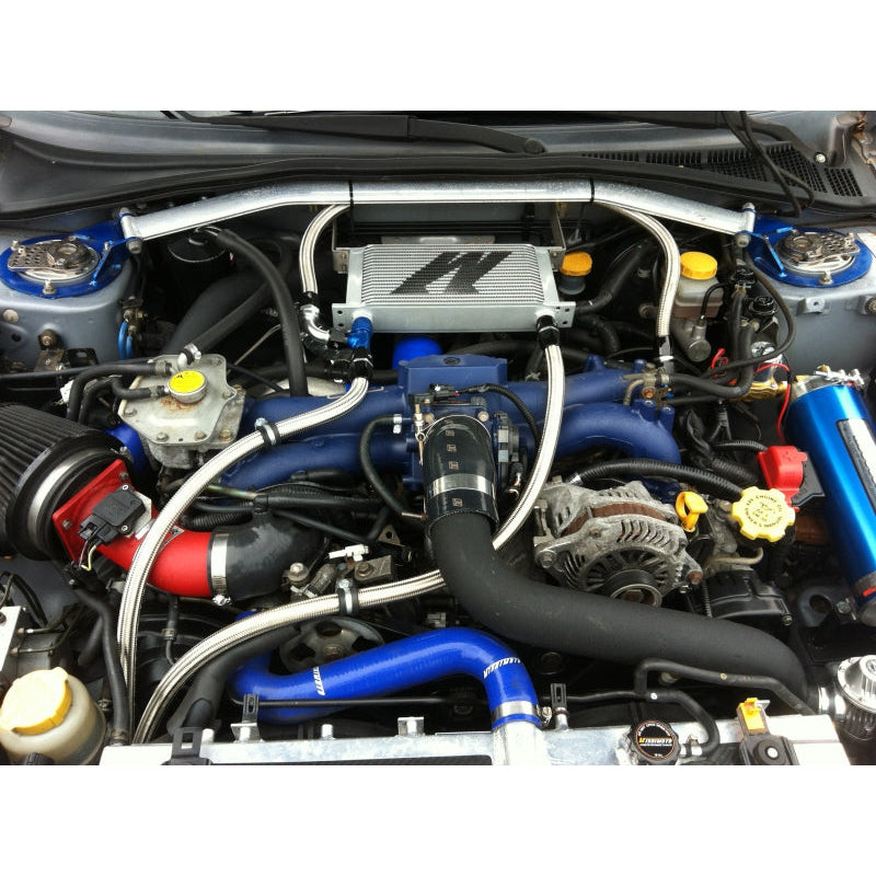 Mishimoto Universal 10 Row Oil Cooler Kit (Metal Braided Lines)