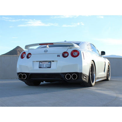 aFe Takeda 3in SS Exhaust Cat-Back 09-14 Nissan GTR V6 3.8L Carbon Fiber Tips