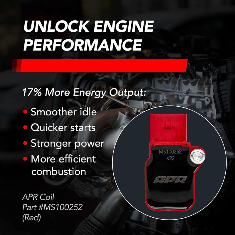 APR Porsche (9A2) Ignition Coil - Red