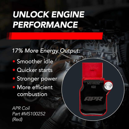 APR Porsche (9A2) Ignition Coil - Red