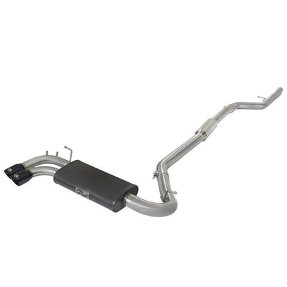 aFe MACHForce XP Exhausts Cat-Back SS-304 w/ Black Tips 12-16 BMW 328i/428i (F30/F32) (t) N20