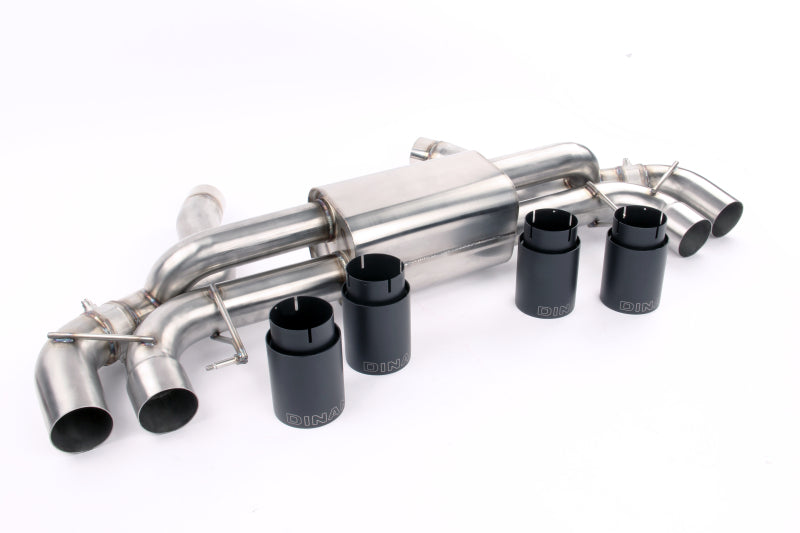 Dinan 18-23 BMW M5 (F90) Free Flow Axleback Exhaust System - Black Tips
