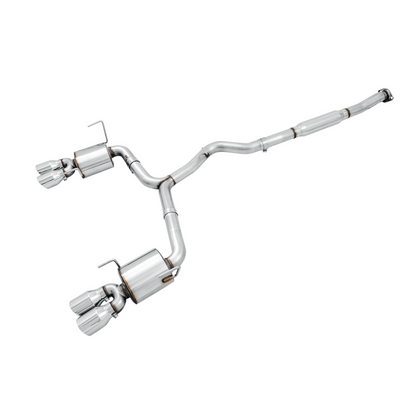 AWE Tuning 2015+ Subaru WRX VA Sedan Touring Edition Exhaust - Chrome Silver Tips (102mm)