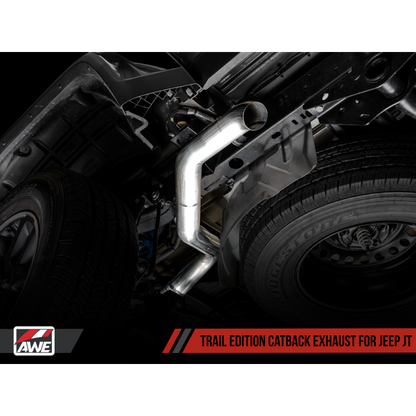 AWE Tuning 20-21 Jeep Gladiator JT 3.6L Trail Edition Cat-Back Exhaust