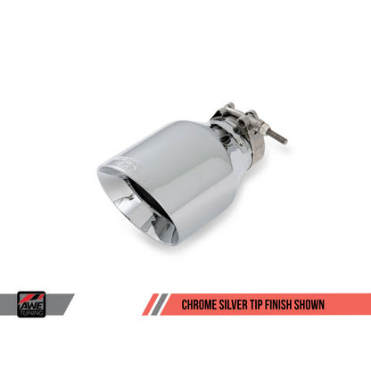 AWE Tuning Mk5 Jetta 2.0T - GLI Track Edition Exhaust - Polished Silver Tips