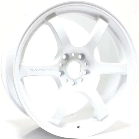 Gram Lights 57DR 18x9.5 +38 5-100 Ceramic Pearl Wheel (Min Order Qty 20)