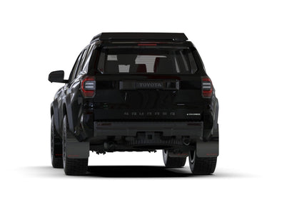 Rally Armor 25-26 Toyota 4Runner Black UR Mud Flap w/ White Logo