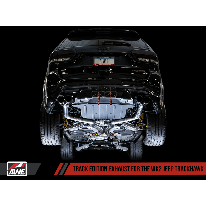 AWE Tuning 2020 Jeep Grand Cherokee SRT/Trackhawk Touring Edition Exhaust - Use w/Stock Tips