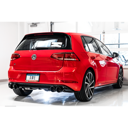 AWE Tuning MK7.5 Golf R SwitchPath Exhaust w/Diamond Black Tips 102mm