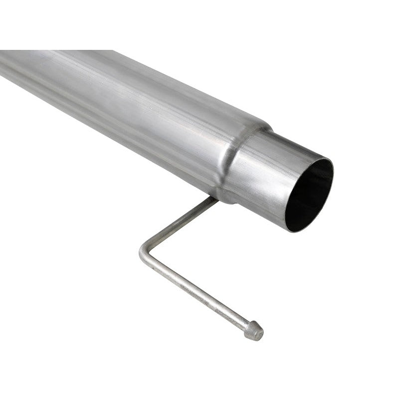 aFe Atlas 4in Aluminized Steel DPF-Back Exh 18-19 Ford F-150 V6-3.0L (td) w/ Black Tip
