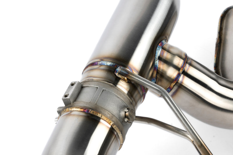 Dinan 19-26 BMW 330i (G20)/21-26 BMW 430i (G22) Valved Axleback Exhaust System - Black Tips