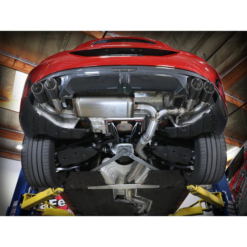 aFe 19-24 BMW Z4 M40i (G29) B58 Turbo MACH Force-Xp 3in to 2-1/2in SS CB Exhaust System - Carbon