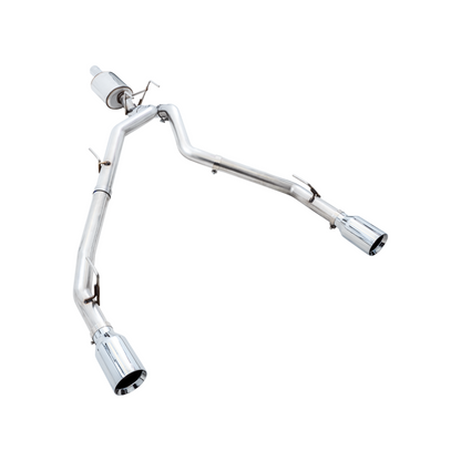 AWE Tuning 09-18 RAM 1500 5.7L (w/o Cutout) 0FG Dual Rear Exit Cat-Back Exhaust - Chrome Silver Tips