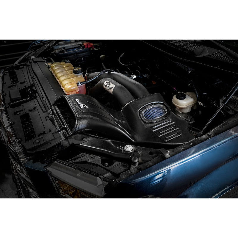 aFe Momentum XP Pro 5R Cold Air Intake System w/Black Aluminum Intake Tubes 15-18 Ford F-150 V8-5.0L