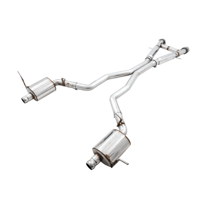 AWE Tuning 2020 Jeep Grand Cherokee SRT Touring Edition Exhaust - Chrome Silver Tips