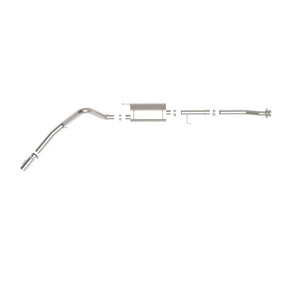 aFe Apollo GT 3in 409 SS Cat-Back Exhaust 2021 Ford F-150 V6 2.7L/3.5L (tt)/V8 5.0L w/ Polished Tips