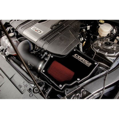 Corsa Air Intake DryTech 3D Closed Box 18-20 Ford Mustang GT 5.0L V8