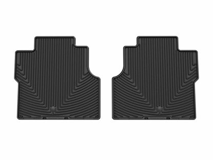WeatherTech 25-26 Lincoln Navigator 2nd Row Rear All-Weather Floor Mats - Black
