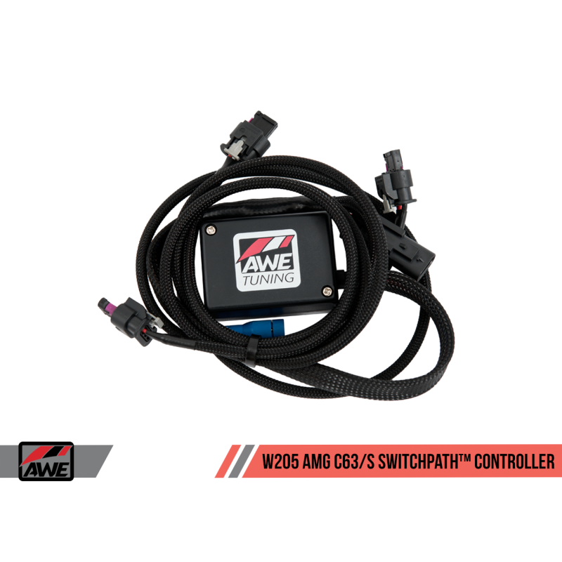 AWE Tuning Mercedes-Benz W205 AMG C63/S Coupe SwitchPath Exhaust System - for Non-DPE Cars