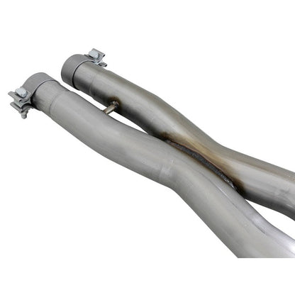 aFe MACH Force-Xp 2-1/2in 304 SS Cat-Back Exhaust 15-19 Dodge Challenger V6-3.6L - Raw Tip