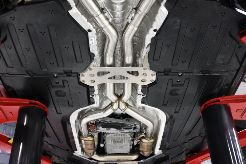 Dinan 21-27 BMW M3/M4 (G80/G82/G83) High Flow Middle Exhaust - 3in - Stainless Steel