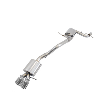 AWE Tuning Mk6 GLI 2.0T - Mk6 Jetta 1.8T Touring Edition Exhaust - Polished Silver Tips