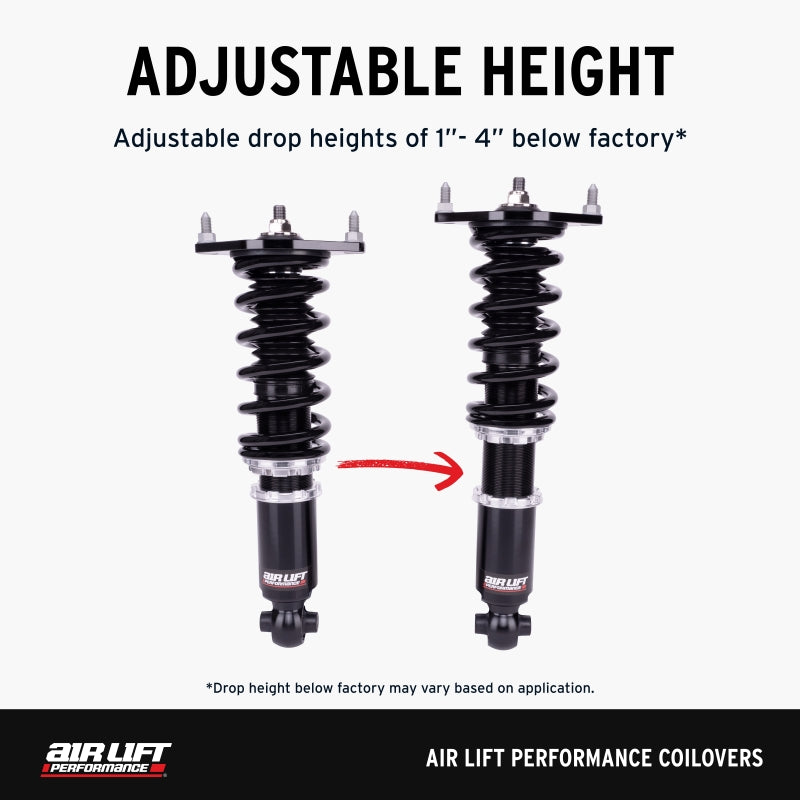Air Lift Performance 14-24 Infiniti Q50 w/ Ball Lower Mount Coilover Kit