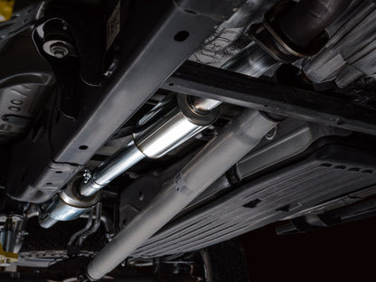AWE Tuning 2021+ Ford F150 Tremor w/ Bumper Cutouts 0FG Resonated Catback w/ Chrome Silver Tips