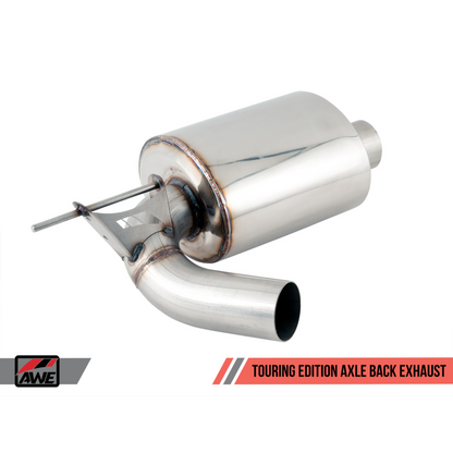 AWE Tuning BMW F3X 335i/435i Touring Edition Axle-Back Exhaust - Chrome Silver Tips (102mm)