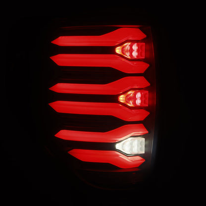 AlphaRex 09-14 Ford F150 LUXX LED Taillights - Black Housing