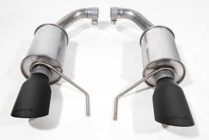 Roush 2024 Ford Mustang GT/EcoBoost Dual Tip Axle Back Exhaust w/ Black Tips
